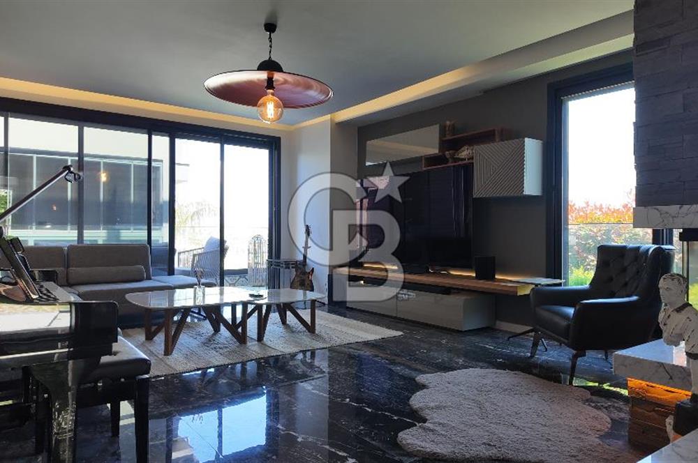 Teos Marina Karşısı 4 Katlı 3+1 Lüks Villa, Havuzlu, Manzaralı