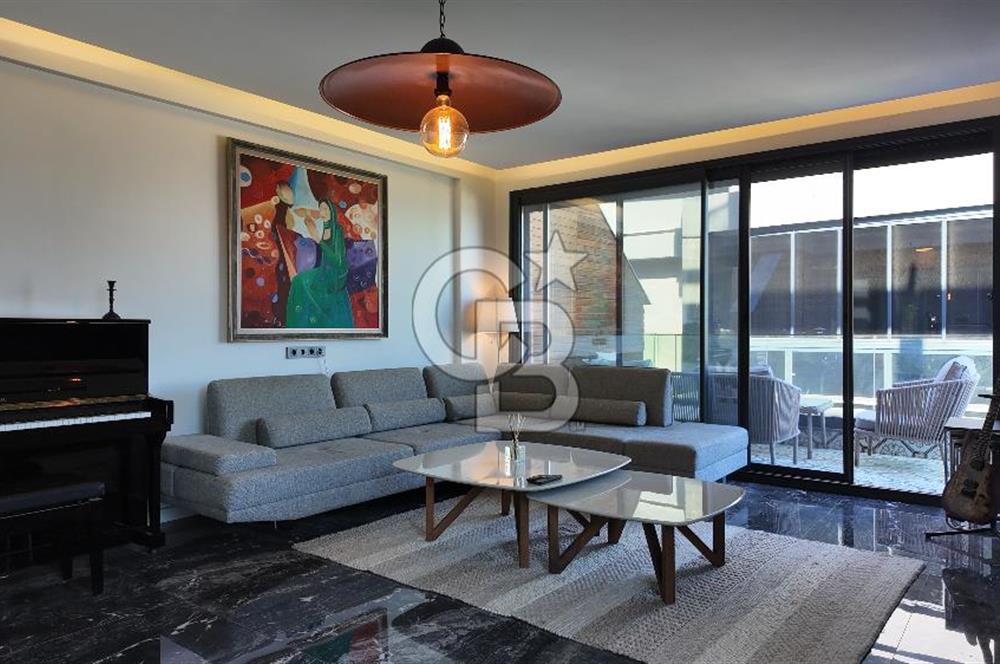 Teos Marina Karşısı 4 Katlı 3+1 Lüks Villa, Havuzlu, Manzaralı