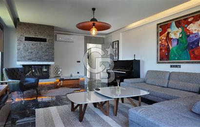 Teos Marina Karşısı 4 Katlı 3+1 Lüks Villa, Havuzlu, Manzaralı