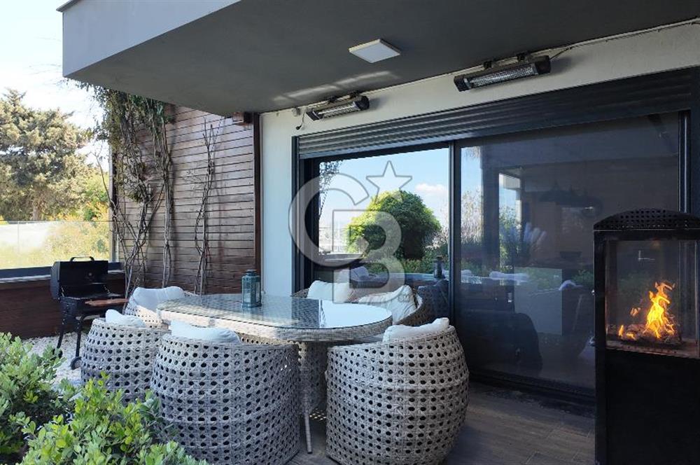 Teos Marina Karşısı 4 Katlı 3+1 Lüks Villa, Havuzlu, Manzaralı