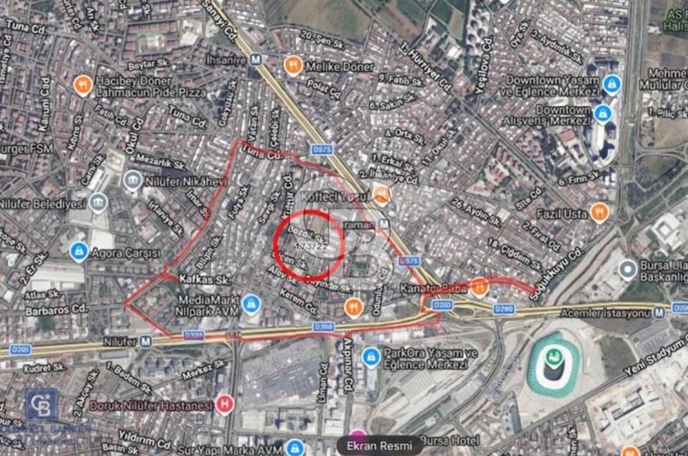 Bursa Nilüfer Karaman Mahallesi'nde Satılık 1+1 Daire