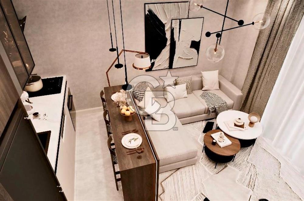 BELEK MEVA WHITE DREAMS 1+1 SIFIR SİTE İÇİ YÜZME HAVUZLU BAHÇELİ