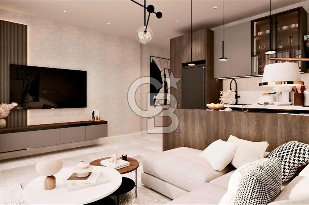 BELEK MEVA WHITE DREAMS 1+1 SIFIR SİTE İÇİ YÜZME HAVUZLU BAHÇELİ