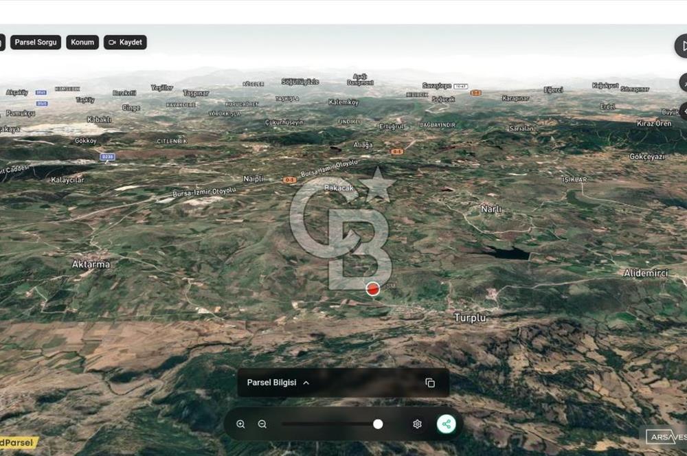 Karesi Turplu Mahallesinde Asfalt Yola Cepheli Satılık Tarla
