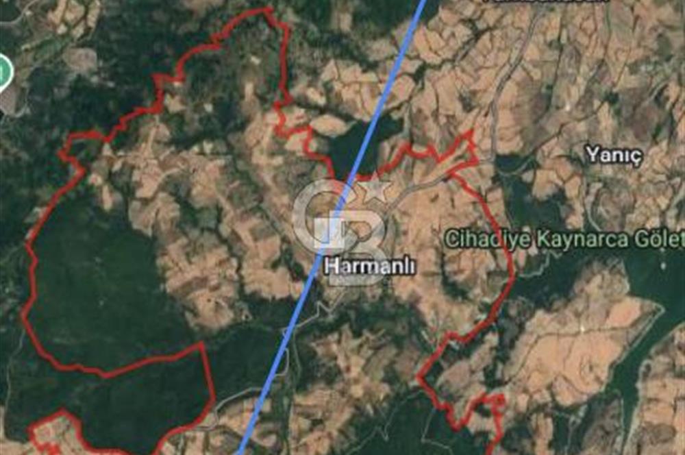 FIRSAT BİGA HARMANLI’DA ÇİFT YOL CEPHELİ 2.600 m2 YATIRIMLIK TARLA