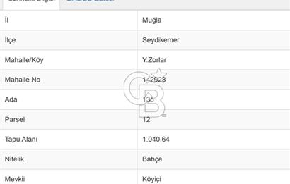 250m² KÖYİÇİ İMARLI YAYLA ZORLAR DA SATILIK ARSA