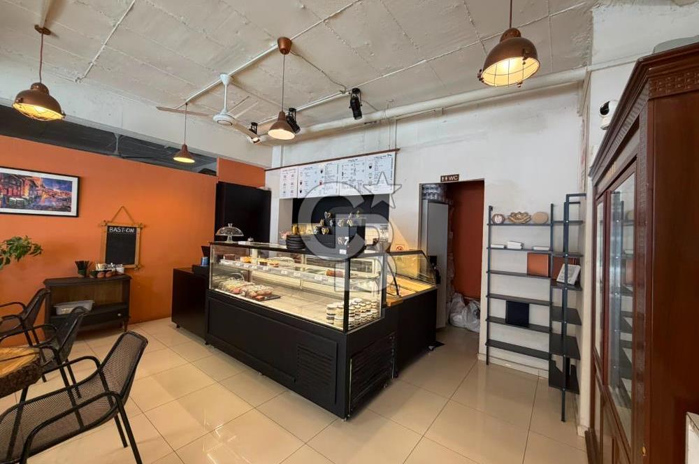 ÇİĞLİ BALATÇIK'IN İŞLEK NOKTASINDA HAZIR KURULU KAFE DEVREN