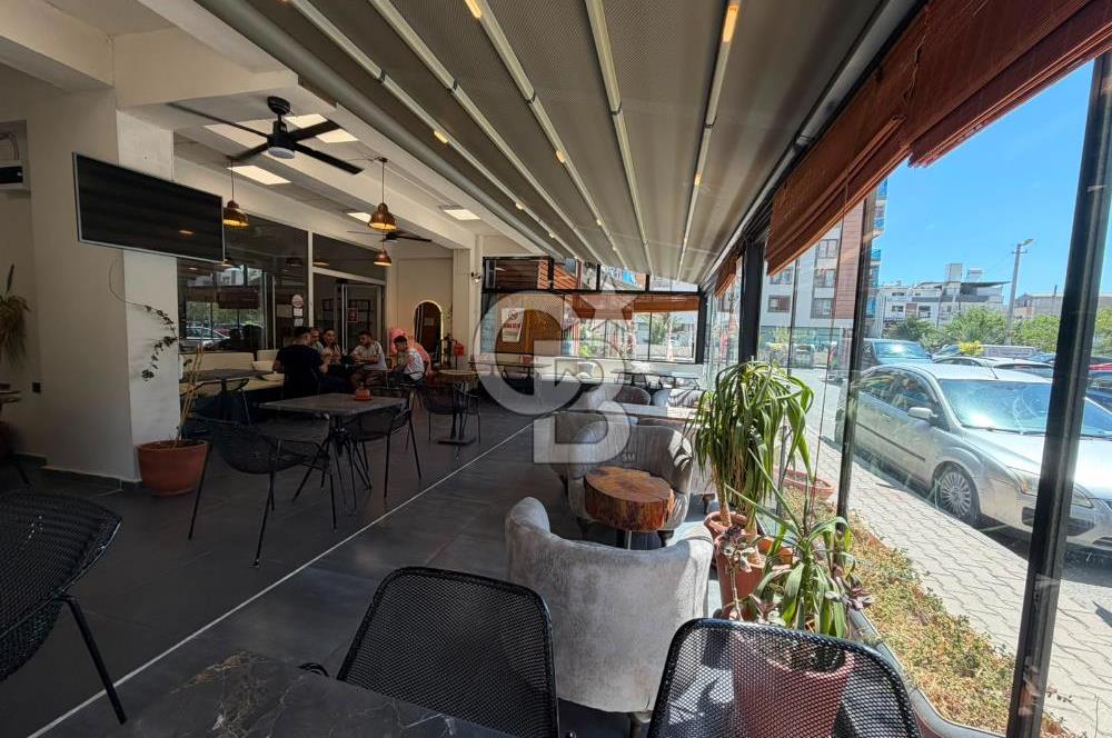 ÇİĞLİ BALATÇIK'IN İŞLEK NOKTASINDA HAZIR KURULU KAFE DEVREN