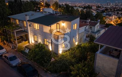 Çiğli Evka2 Bahçeli Körfez Manzaralı 4+1 Satılık Tripleks Villa