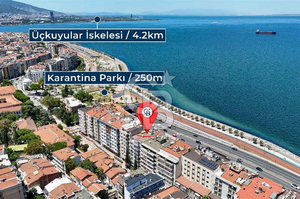 Mithatpaşa'da Eşsiz Deniz Manzaralı Satılık Yalı Dairesi