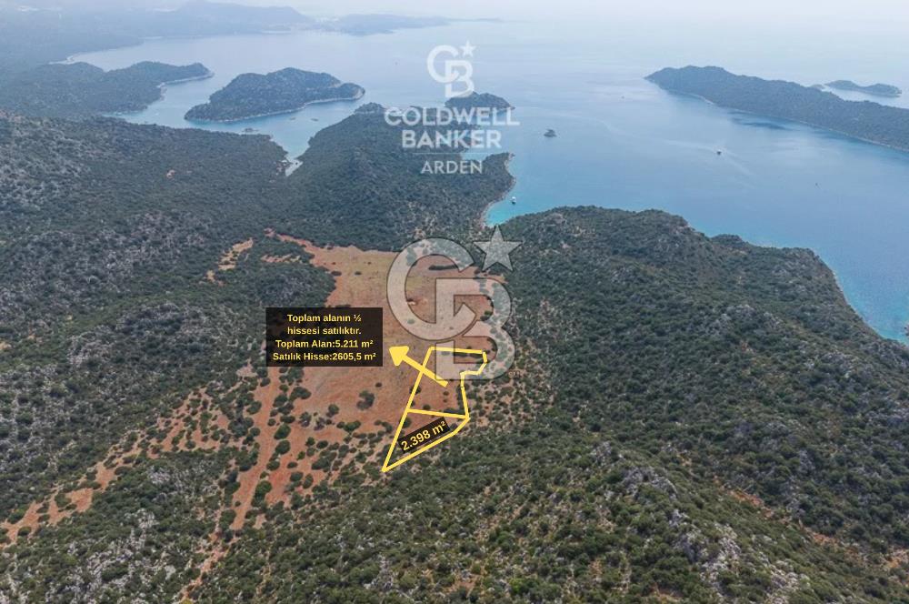 ANTALYA DEMRE ÜÇAĞIZDA CB ARDENDEN SATILIK YATIRIMLIK İKİ PARSEL