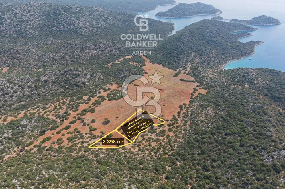 ANTALYA DEMRE ÜÇAĞIZDA CB ARDENDEN SATILIK YATIRIMLIK İKİ PARSEL