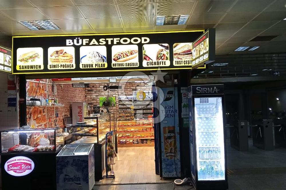 MTA METRO İÇERİSİNDE YÜKSEK CİROLU BÜFE
