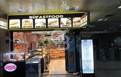 MTA METRO İÇERİSİNDE YÜKSEK CİROLU BÜFE