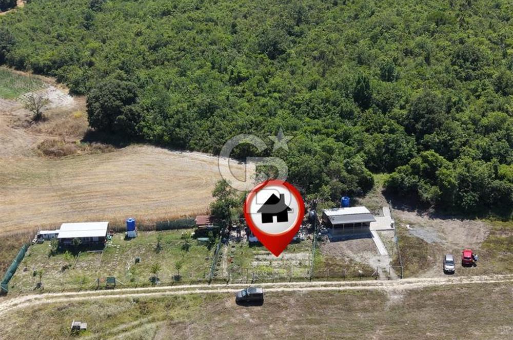 Yazlıkköy'de 300 m² | 1+1 Konteyner Evli | Resmi Yola Cepheli