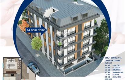 ÜMRANİYE NAMIK KEMAL'DE PROJEDEN SATILIK LÜKS DUBLEX DAİRE
