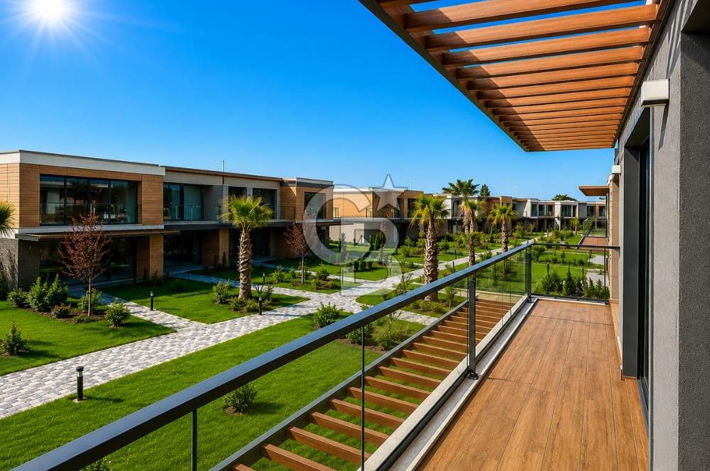Ayvalık Altınova'da Site İçi Havuz Manzaralı 2+1 Satılık Daire