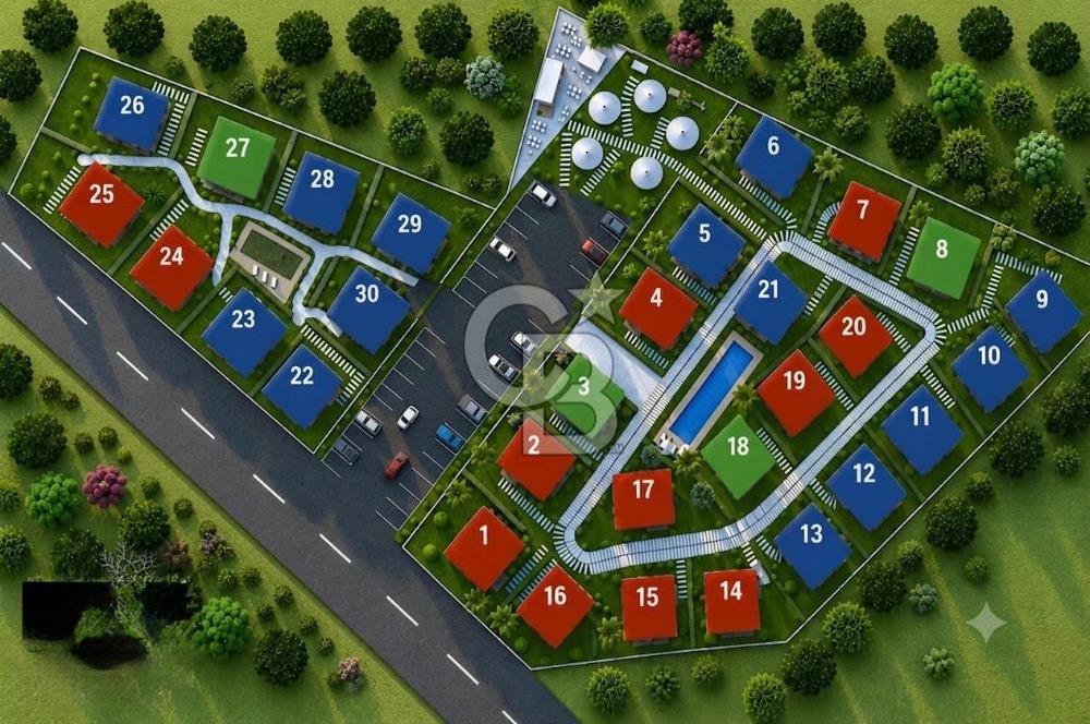 YUMURTALIK DENİZE SIFIR HAVUZLU SİTEDE 3+1 OTURUMA HAZIR VİLLA