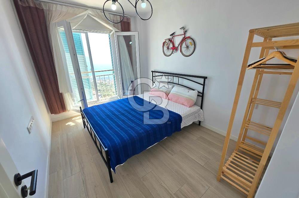 DİDİM AKBÜK FUL DENİZ  MANZARALI HAVUZ VE ŞEHİR MANZARALI 2+1 DAİRE