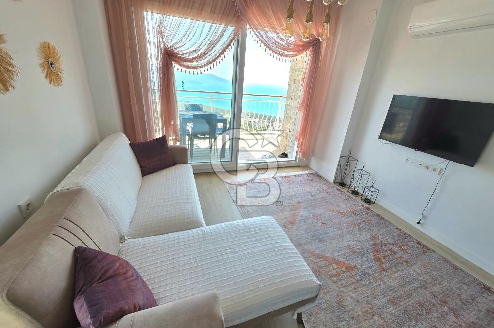 DİDİM AKBÜK FUL DENİZ  MANZARALI HAVUZ VE ŞEHİR MANZARALI 2+1 DAİRE