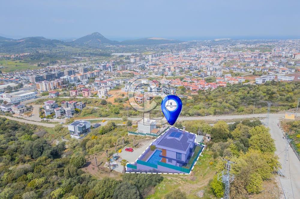 GÜZELBAHÇE'DE DENİZ MANZARALI 4+2 MÜSTAKİL SATILIK LÜKS VİLLA