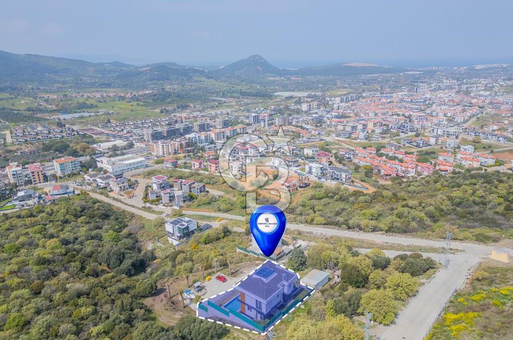 GÜZELBAHÇE'DE DENİZ MANZARALI 4+2 MÜSTAKİL SATILIK LÜKS VİLLA