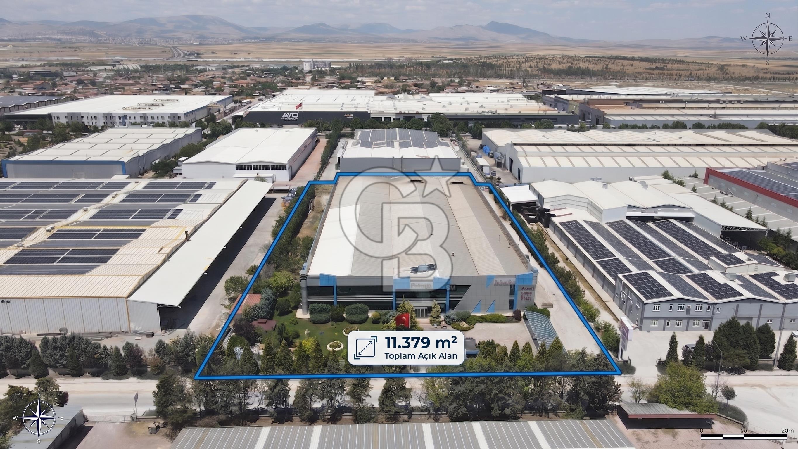 3.OSB'de, 11.379 m² Alanda Tam Entegre Üretim Tesisi