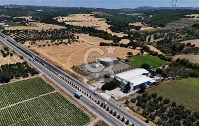 ÇANAKKALE ERENKÖY ASFALT CEPHELİ SATILIK TİCARİ İMARLI ARSA