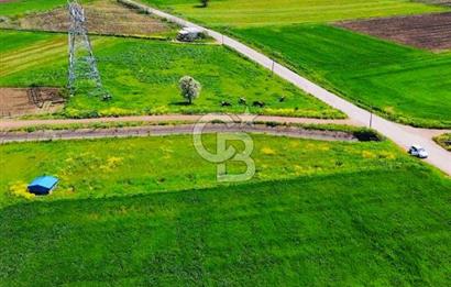 BİGA KARACAALİ KÖYÜNDE 1200 M2 MÜKEMMEL ARAZİ