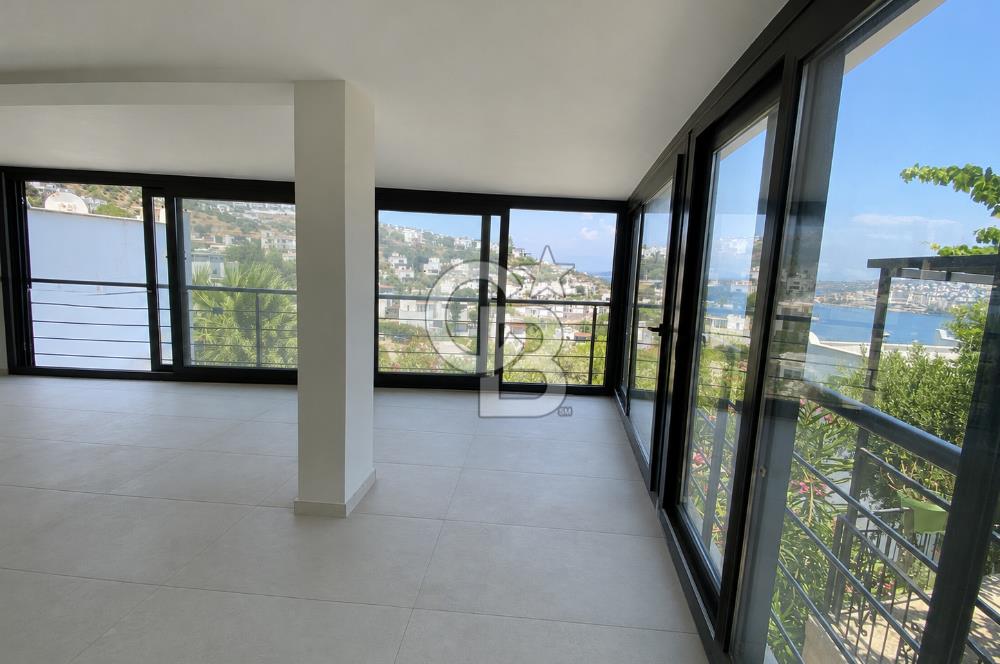 Bodrum Gündoğan Satılık Komple Deniz Manzaralı Villa