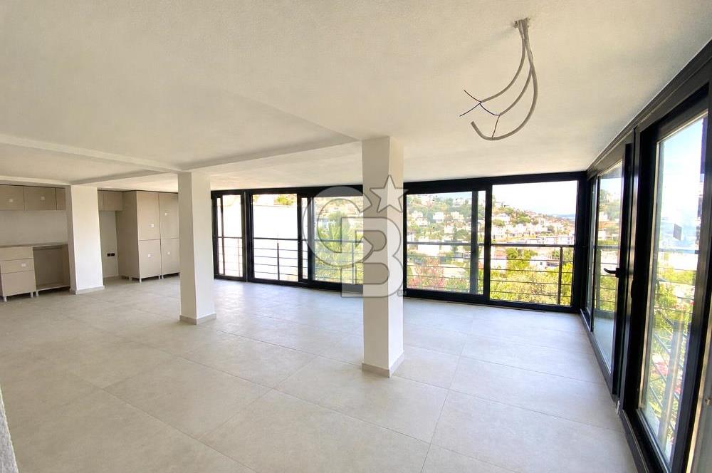 Bodrum Gündoğan Satılık Komple Deniz Manzaralı Villa