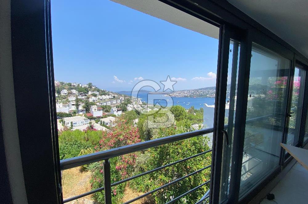 Bodrum Gündoğan Satılık Komple Deniz Manzaralı Villa