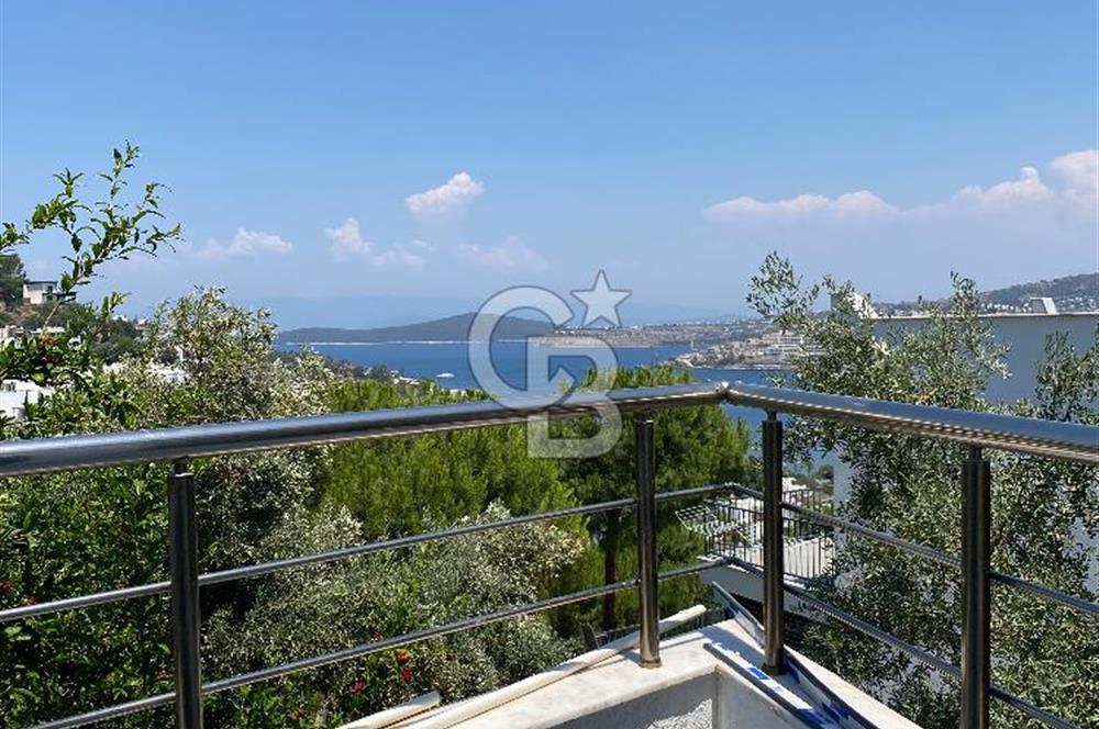 Bodrum Gündoğan Satılık Komple Deniz Manzaralı Villa