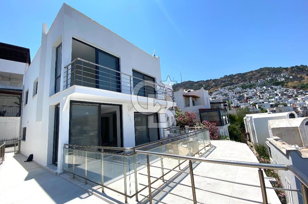 Bodrum Gündoğan Satılık Komple Deniz Manzaralı Villa