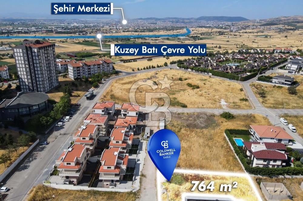CB EAGLE'DAN YENİ MAHALLE'DE 764 m² SATILIK VİLLA İMARLI ARSA