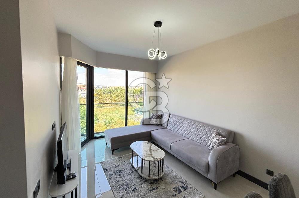 PURSAKLAR SARAY'DA HAVUZLU SİTEDE SIFIR EŞYALI 1+1 KİRALIK DAİRE