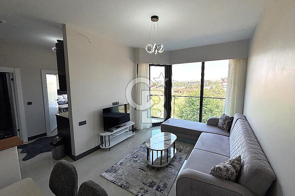 PURSAKLAR SARAY'DA HAVUZLU SİTEDE SIFIR EŞYALI 1+1 KİRALIK DAİRE