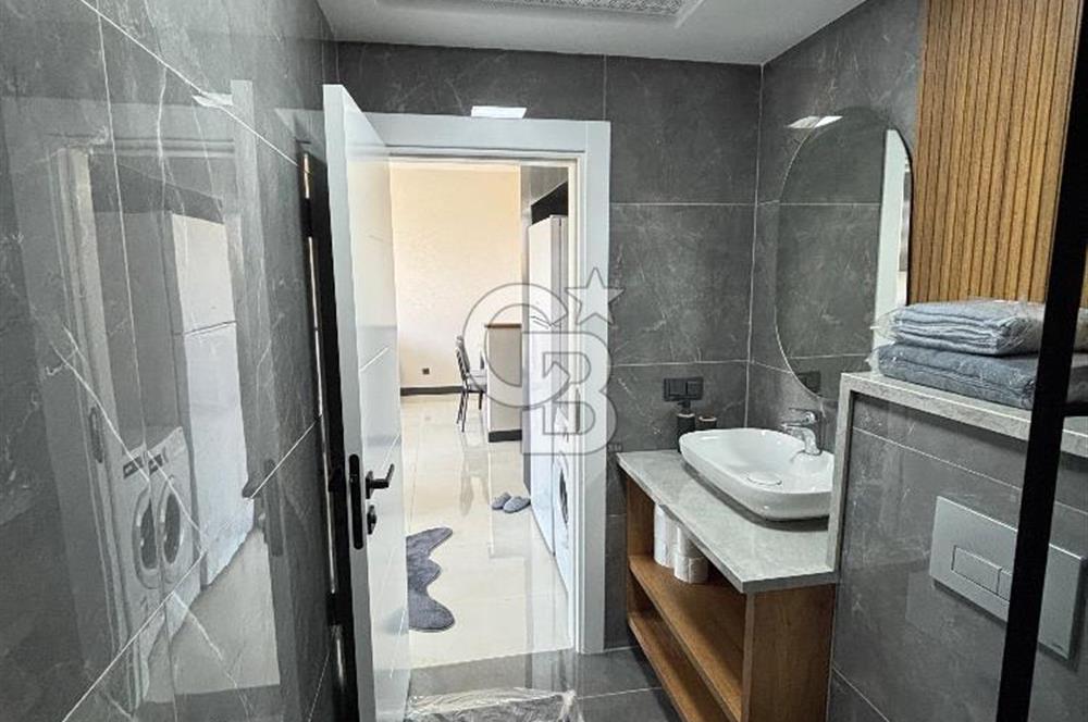 PURSAKLAR SARAY'DA HAVUZLU SİTEDE SIFIR EŞYALI 1+1 KİRALIK DAİRE