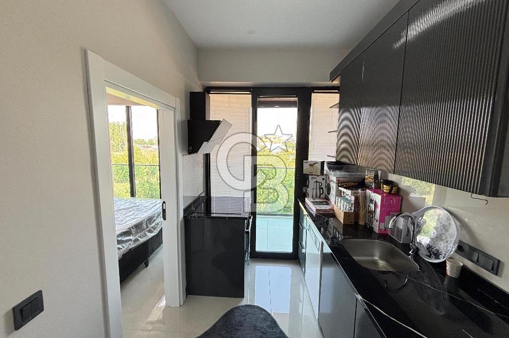 PURSAKLAR SARAY'DA HAVUZLU SİTEDE SIFIR EŞYALI 1+1 KİRALIK DAİRE