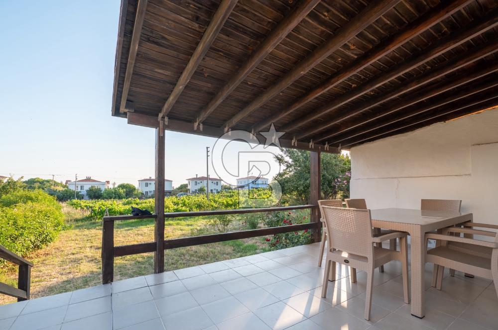 ÇANAKKALE BOZCAADA SULUBAHÇE SİTE İÇİNDE SATILIK 4+1 SATILIK EV