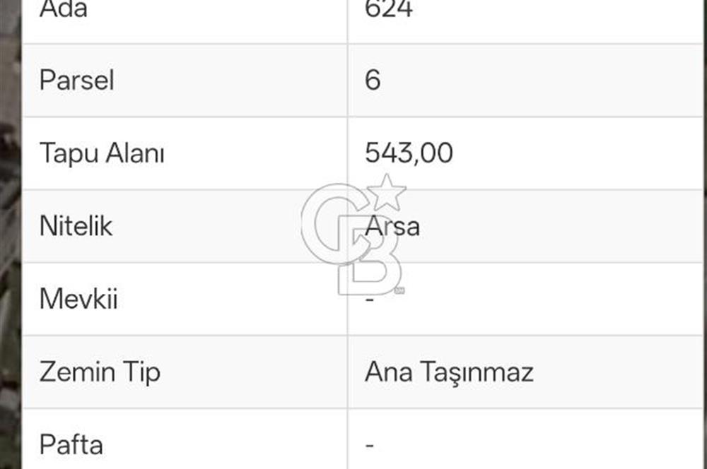 MEHMET ÖZCAN'dan BAHÇEYAKA'da 543 Metre,0,80 EMSAL-5 KAT