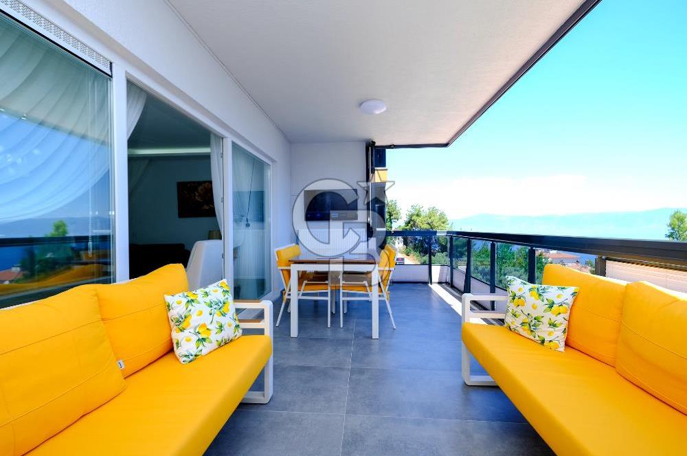 Mudanya Burgaz SEALİNE 5 sitesi deniz manzaralı 3+1 satılık daire