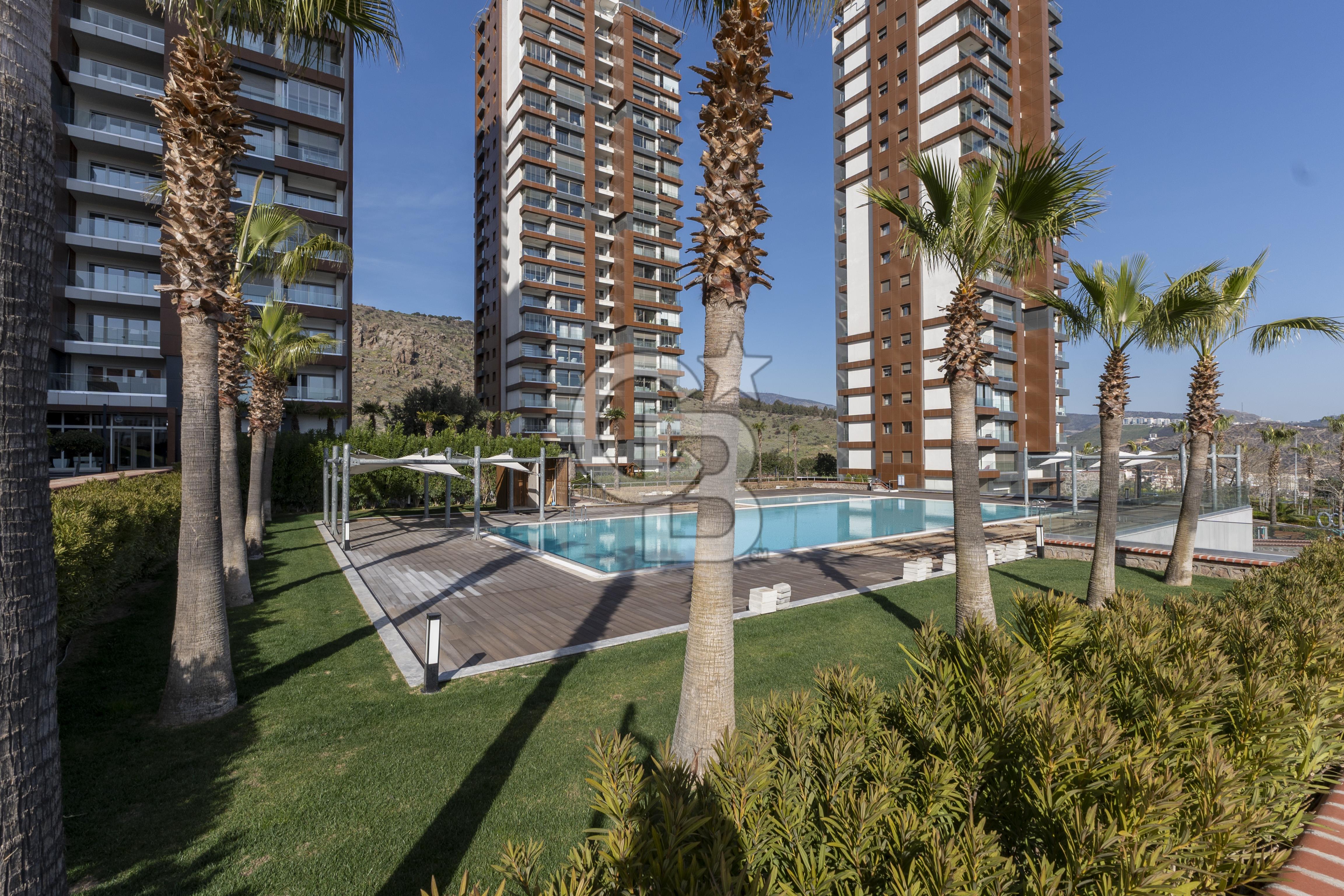 Karşıyaka 360 Sitesi 1+1 Eşyalı Kiralık Daire