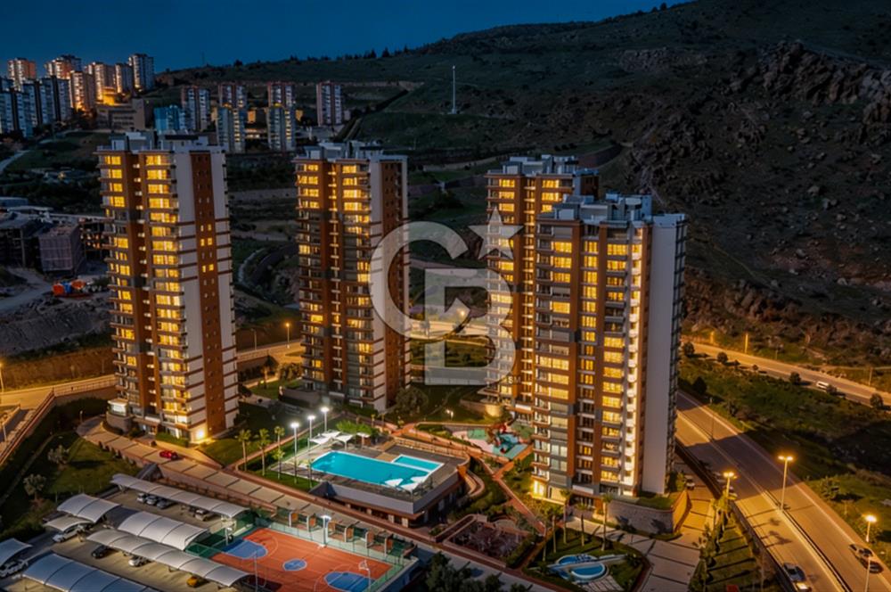 Karşıyaka 360 Sitesi 1+1 Eşyalı Kiralık Daire
