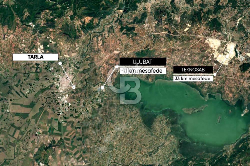 CB AMBIANCE'DAN KARACABEY/RUNGUÇPAŞA'DA 5.501 m² TARLA
