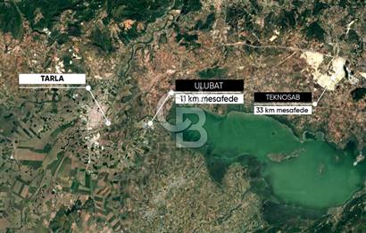 CB AMBIANCE'DAN KARACABEY/RUNGUÇPAŞA'DA 5.501 m² TARLA