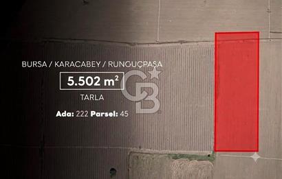 CB AMBIANCE'DAN KARACABEY/RUNGUÇPAŞA'DA 5.502 m² TARLA