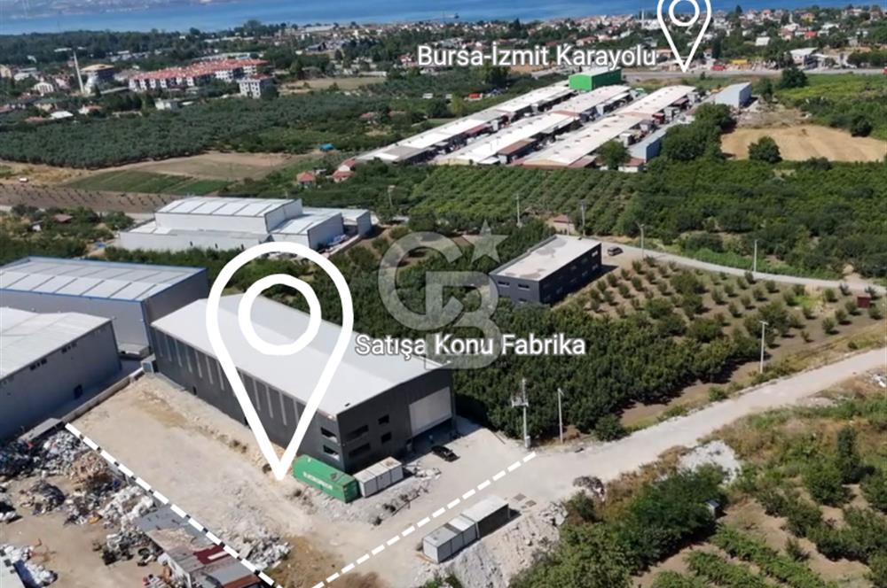 KAYTAZDEREDE 250 KW TRAFOLU 15 TON VİNÇLİ SATILIK FABRİKA