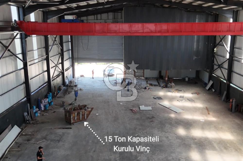 BURSAİZMİT YOLUNA YAKIN 15 TON VİNÇLİ KİRALIK FABRİKA