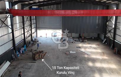 KAYTAZDEREDE 250 KW TRAFOLU 15 TON VİNÇLİ SATILIK FABRİKA
